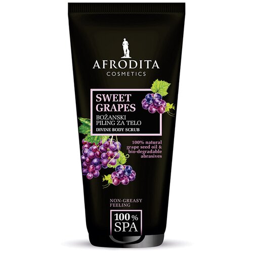 Afrodita Cosmetics 100% spa sweet grapes piling za telo 150ml Slike