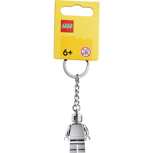 Lego LEGO&amp;reg; Iconic - Obesek za ključe srebrna minifigura (854305) Slike