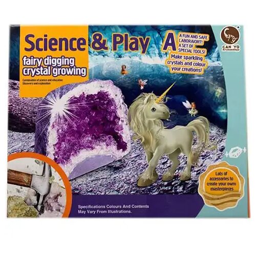 Magic Toys pravljični kristali: komplet za gojenje kristalov samorog Cene