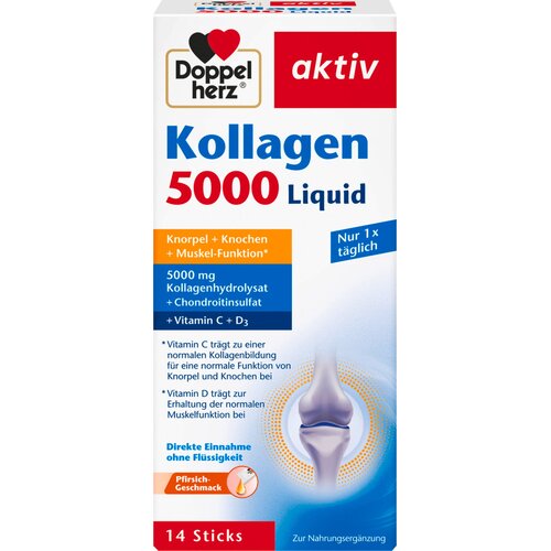 Doppelherz aktiv kolagen 5000 Liquid - 14 vreč. Slike