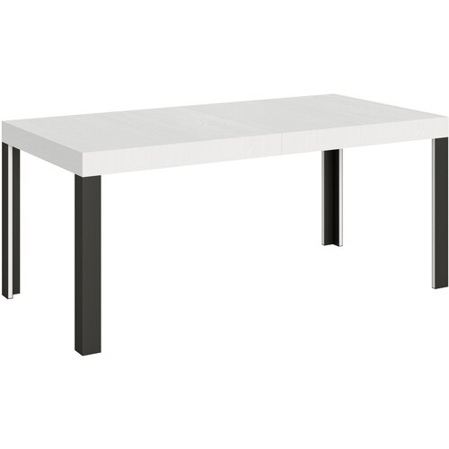 Itamoby &amp;nbsp; Linea (90x180/284 cm) - bela, barva nog: antracit - raztegljiva jedilna miza, (20842132) Slike