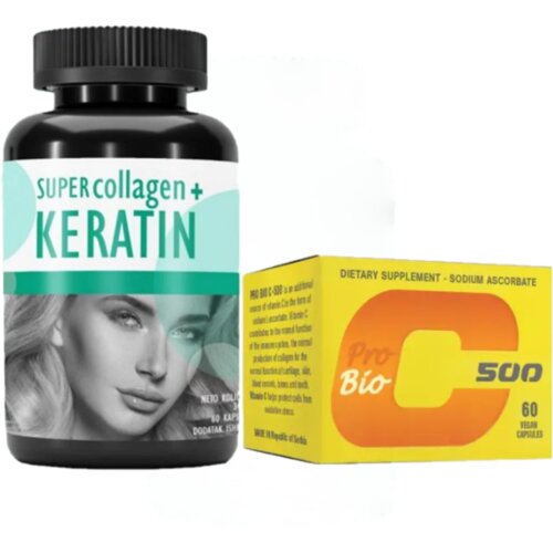 Aleksandar Mn Set kolagen keratin + Vitamin C Cene