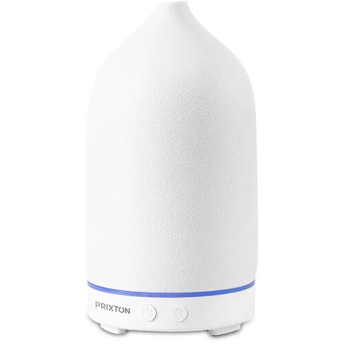 PRIXTON Vlažilec zraka Zen 100 ml, 5 Načinov Meglice, Tih 35 dB, LED Svetloba 7 barv, Daljinski Upravljalnik in USB-C, Bela barva, (5000231885) Cene