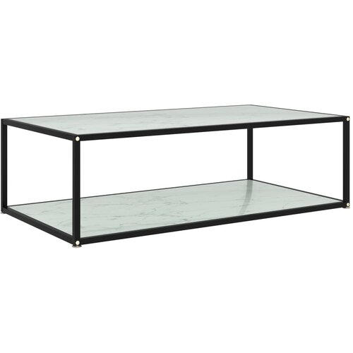 Furnova Klubska mizica bela 120x60x35 cm kaljeno steklo, (21914242) Slike
