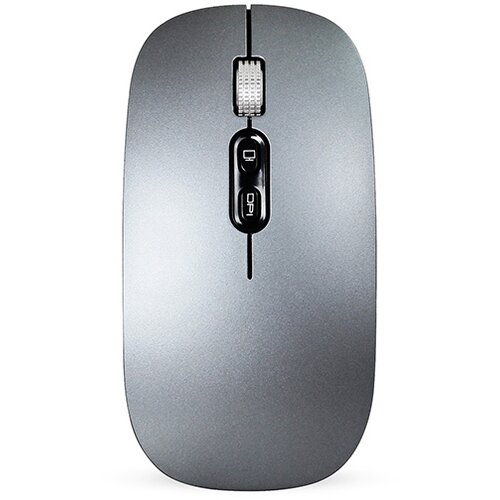 INF brezžična miška, 2.4G & bluetooth 5.1 tri-mode tiha miška grey, (21658992) Cene