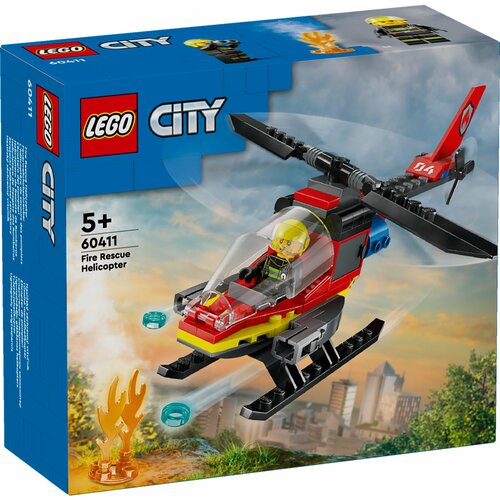 Lego city 60411 vatrogasni helikopter za spasavanje Slike