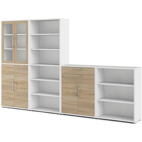 Tvilum Komponenta za modularni sistem polic v hrastovem dekorju v naravni barvi 84x105 cm Prima &amp;ndash; Slike