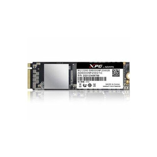 Adata 256GB M.2 PCIe Gen 3 x2 NVMe ASX6000NP-256GT-C SSD Slike