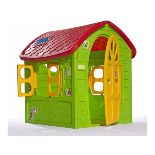 Lean Toys Velika vrtna igralna hi&scaron;ica 5075 zelena lea Cene