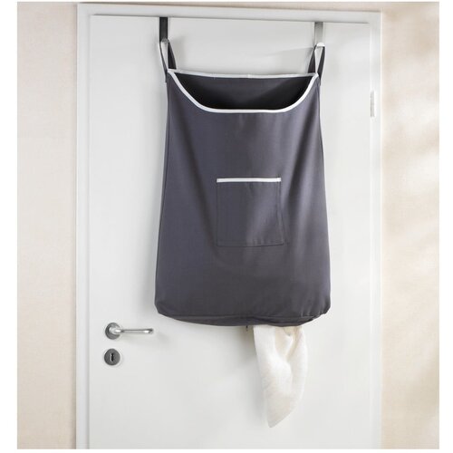Wenko siva viseća ko&amp;scaron;ara za ve&amp;scaron; wenkoo door laundry, 65 l Slike