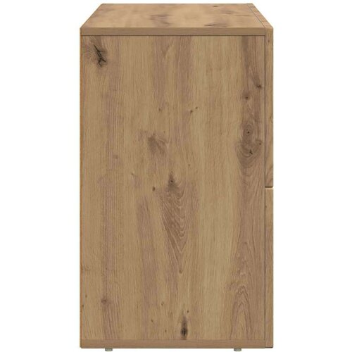  Kreveta Umjetnički hrast 80.5 x 35 x 59 cm Konstruirano drvo Slike
