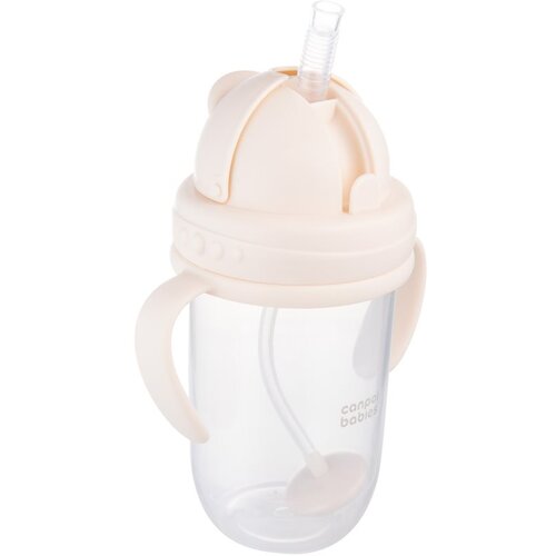 Canpol Cup skodelica z utežjo Nude 6m+ 270 ml Slike