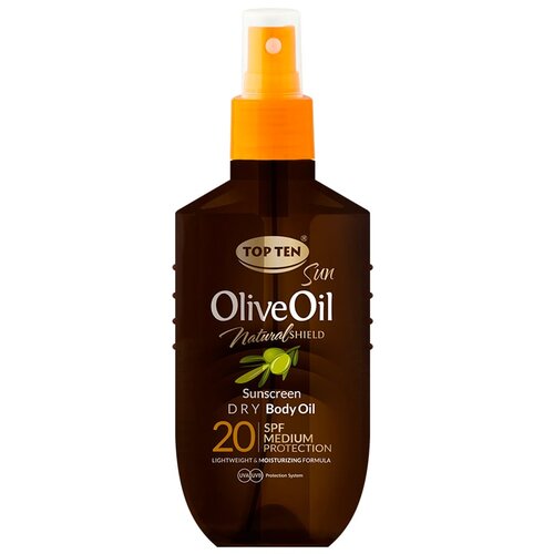 Top Ten ulje za sunčanje na bazi maslinovog ulja spf 20 Cene