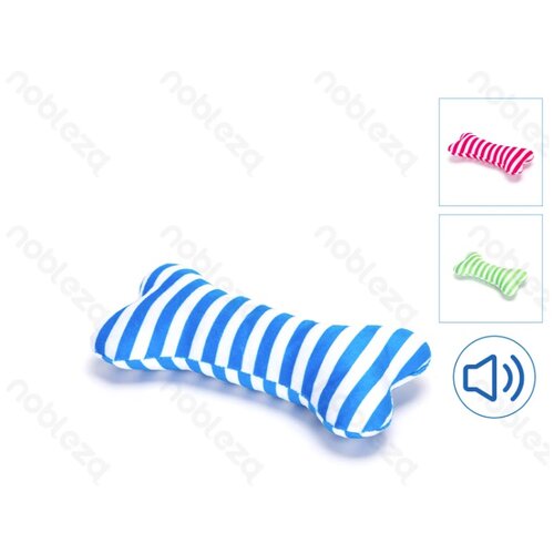 nobleza igračka za pse Plush toy Striped bone 15.5x8cm Cene