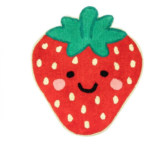 Sass &amp;amp; Belle Rdeča bombažna otro&amp;scaron;ka preproga 60x52 cm Strawberry &amp;ndash; Slike