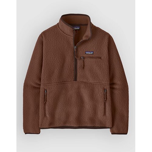 Patagonia Retro Pile Marsupial Half-Zip Fleece Sweater berm brown Cene