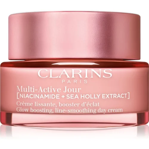 Clarins Multi-Active Day Cream All Skin Types gladilna in posvetlitvena krema za vse tipe kože 50 ml