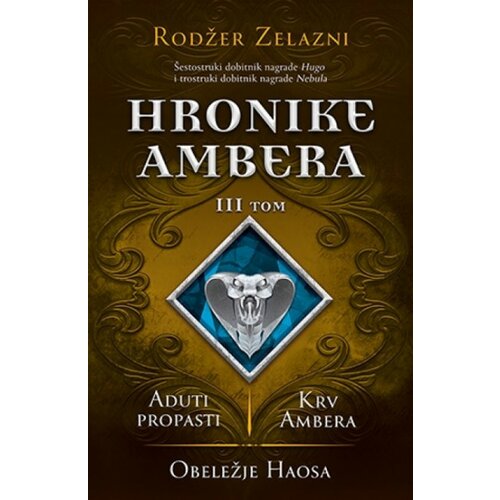 Laguna HRONIKE AMBERA - III tom - Rodžer Zelazni ( 9066 ) Cene