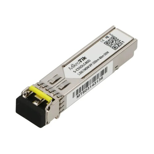 MikroTik S-C55DLC40D SFP CWDM module 1.25G SM 40km 1550nm dual LC konektor DDM Cene