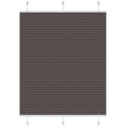  Plisirana žaluzija črna 105x100 cm &Scaron;irina tkanine 104,4 cm, (22058729) Cene