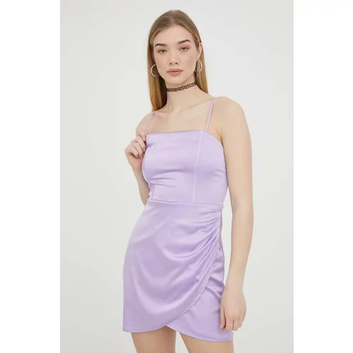 Hollister Co. Obleka vijolična barva