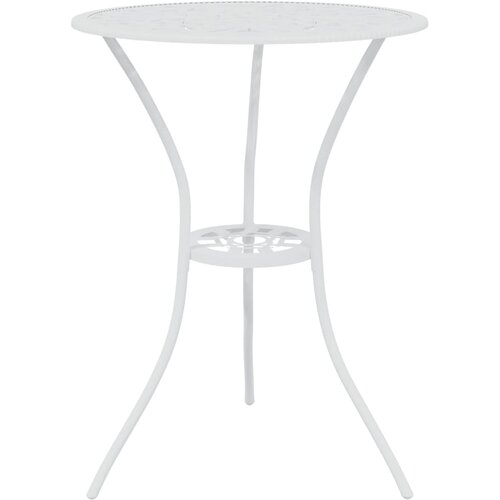  3-dijelni bistro set od lijevanog aluminija bijeli Bijela Slike