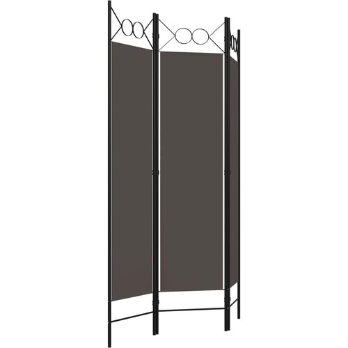  pregrada s 3 panela antracit 120 x 180 cm Slike