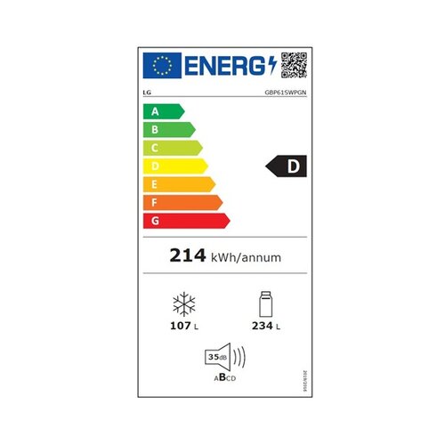 LG kombinovani frižider GBP61SWPGN Slike