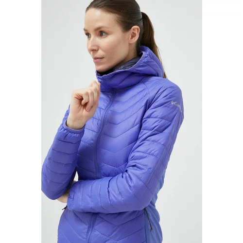 Columbia Športna jakna Powder Pass vijolična barva
