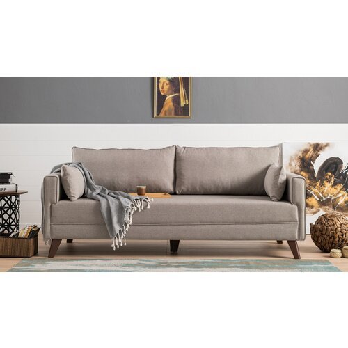 bella sofa bed - krem trosed na razvlačenje Slike