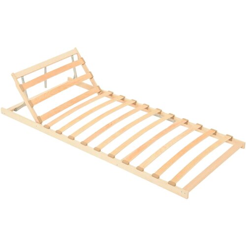 VidaXL podnica za krevet s 13 letvica podesivo uzglavlje 70 x 200 cm Slike