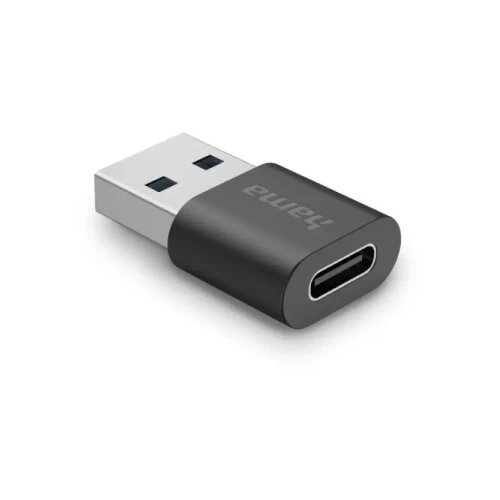 Hama Adapter USB-A mu&amp;scaron;ki - USB-C ženski 3.2 Gen2 Slike