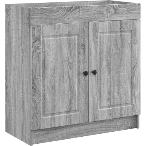 vidaXL Omarica pod umivalnikom Siva Sonoma 56 x 37,5 x 81 cm, (5000245544) Cene