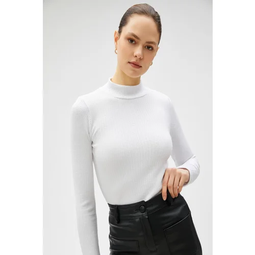 Koton Women's Off White Sweater