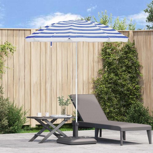  Suncobran za plažu Plava i bijela 206 x 206 x 212 cm Cijene