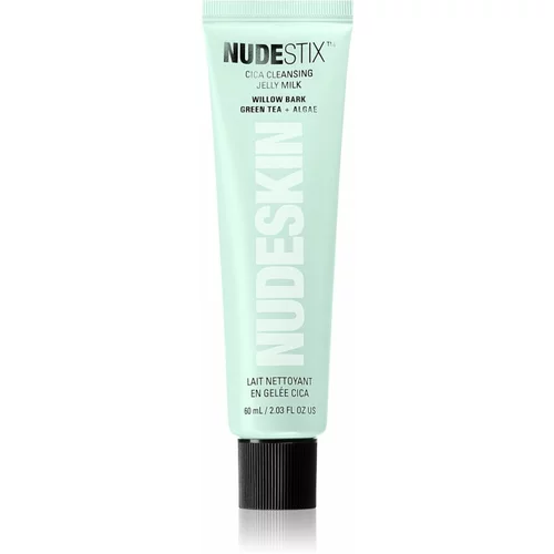 Nudestix Nudeskin Cica Cleansing Jelly Milk čistilni gel za odstranjevanje ličil za pomiritev kože 60 ml