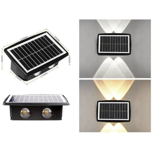  solarna led lampa za dekoraciju fasade zidna dekorativna lampa led rasveta osvetljenje za fasadu Slike