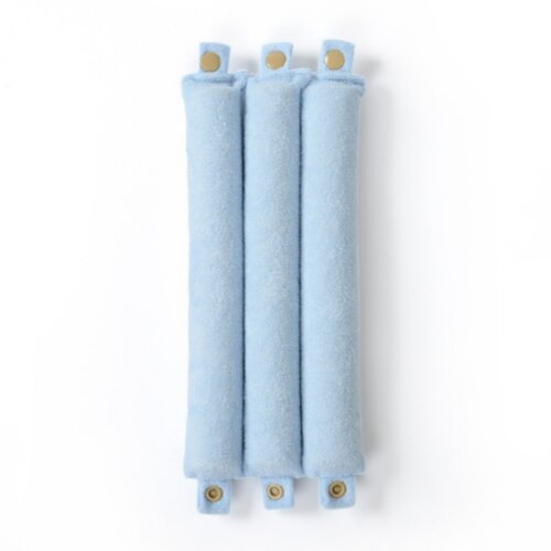 INF 3-paketni gumlji za brisače za kodre brez toplote Blue, (21538171) Cene