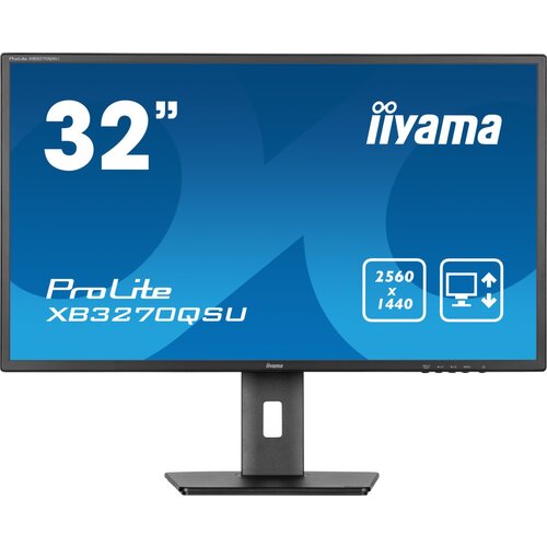 Iiyama ProLite XB3270QSU-B1 31,5" WQHD ravni IPS zaslon, 100Hz, 2560x1440 3ms 16:9, (GtG) Cene