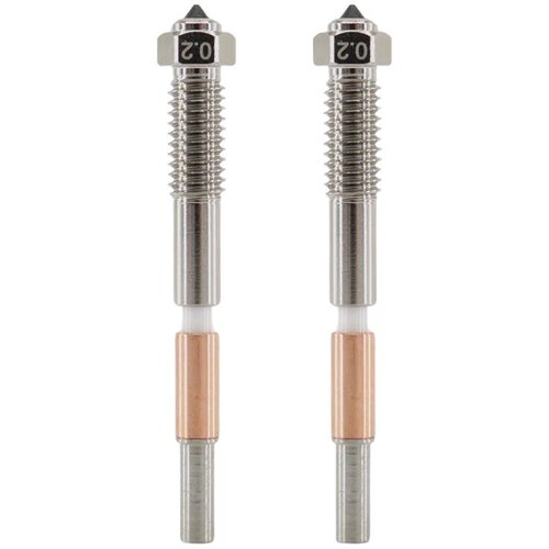 Qidi Tech Bimetal Nozzles for Q2, Set of 2, 0,6 mm (2 pcs) Cene