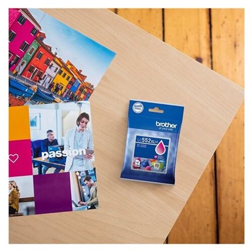 Brother LC552XLM tinta za printer, magenta Slike