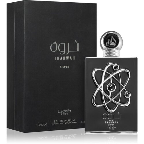 Lattafa Pride Tharwa Silver parfumska voda uniseks 100 ml Slike