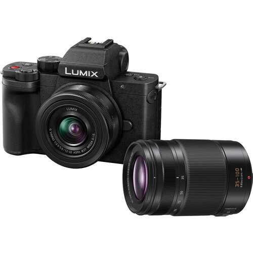 Panasonic Lumix DC-G100D black + H-FS 12-32 + H-FS 45-150 E Slike