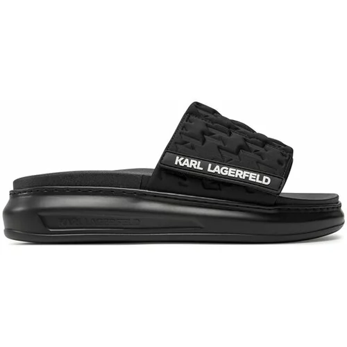 Karl Lagerfeld Natikači KL62503 Črna