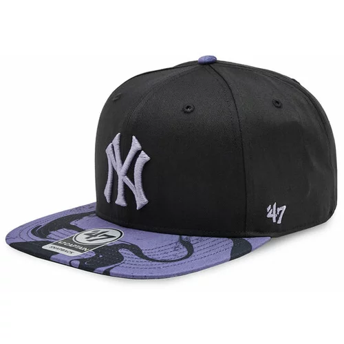 47 Brand Kapa s šiltom Mlb New York Yankees Enamel Twist Tt '47 Captain B-ENLCP17CTP-BK Črna
