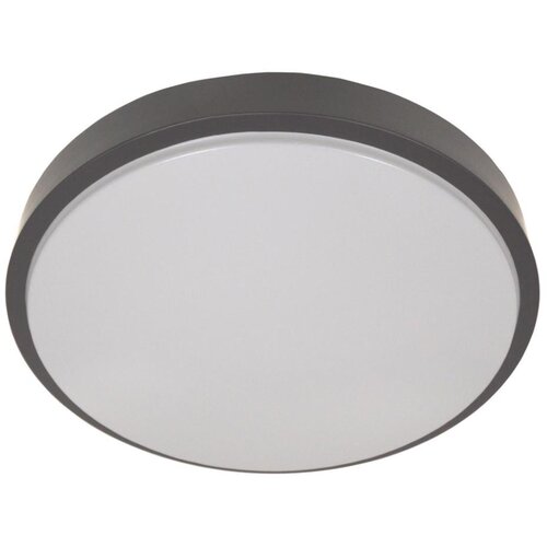 PLAFONSKA svetiljka sa senzorom WILTON 2xE27/60W/230V prečnik 33 cm antracit Slike