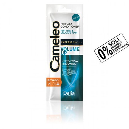 Delia CAMELEO BB - VOLUME UP - Balzam sa keratinom i uljem makadamije za tanku i slabu kosu 15ml Slike