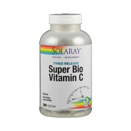 Solaray Super vitamin C kapsule, bio - 360 veg. kapsul