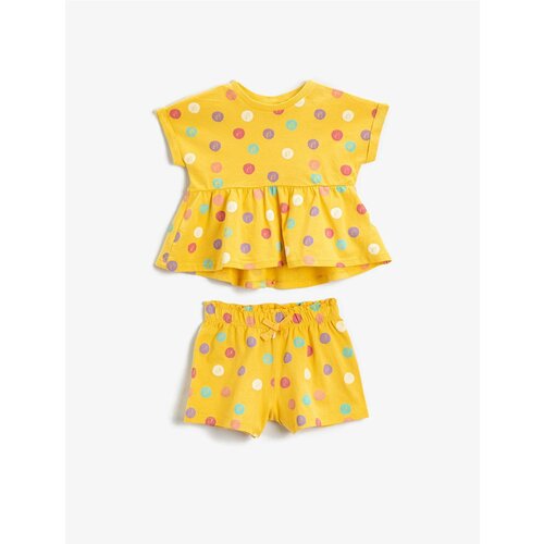 Koton Baby Set - Yellow - Regular fit Slike