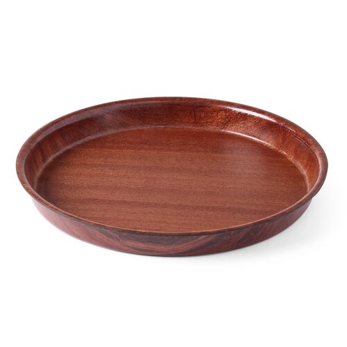  Okrogel Servirni Pladenj, Nedrseč, z Visokim Robom, 360x30mm Cene
